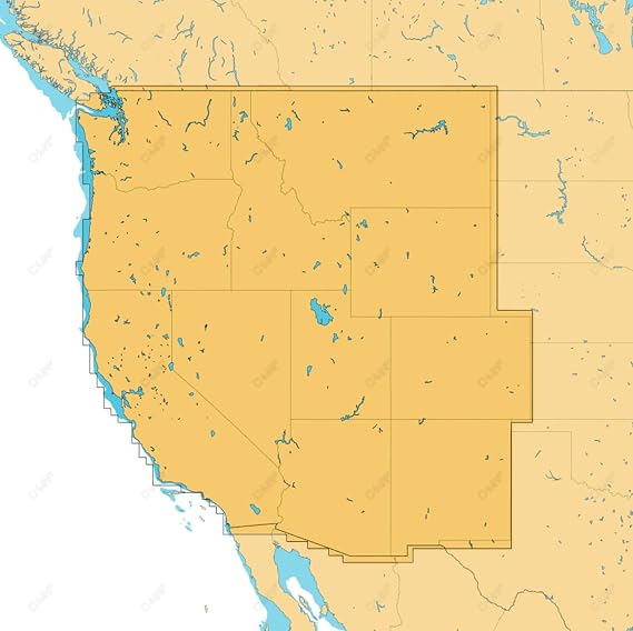 C-MAP Reveal X - US Lakes North West, Map Card for Marine GPS chartplotters
