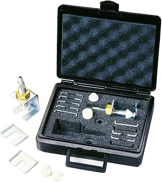 Robinair 17607 Universal A/C Flushing Adapter Kit - Includes Adapters Designed to Isolate A/C System Components for Closed Loop Flushing