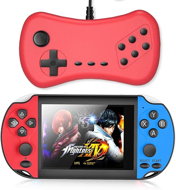X7S dual rocker game machine, 3.5 inch HD large screen PSP handheld game machine, 16g nostalgic mini arcade PSP support two players, 1200 built-in games
