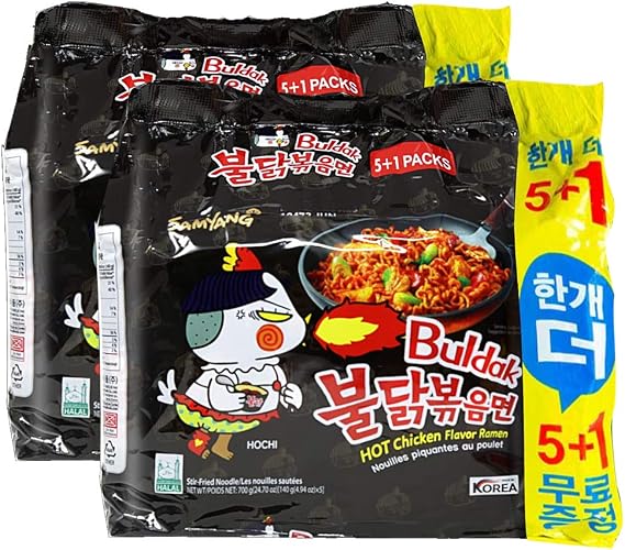 Samyang Hot Chicken Flavor Ramen (Pack of 12)