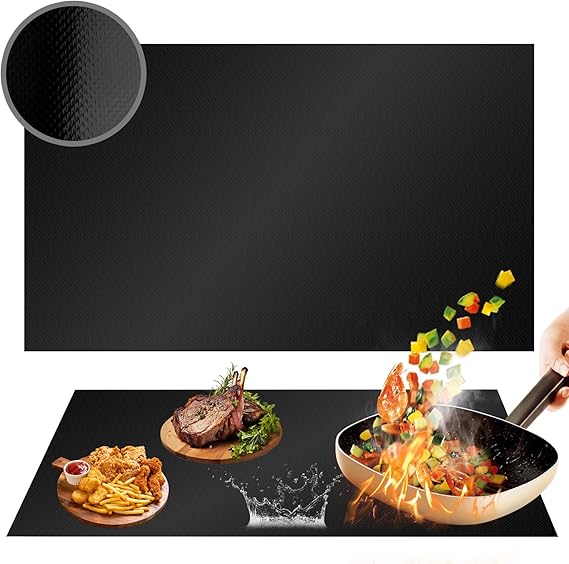 54x90cm Silicone Induction Hob Protector Mat, Kitchen Worktop Saver