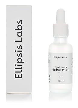 Hyaluronic Makeup Primer by Ellipsis Labs. Containing Hyaluronic Acid to retain moisture and create a plumping effect. Primes your face for makeup & foundation