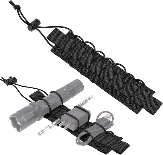 Hook and Loop Utility Admin Panel Modular Organizer, Tactical Bag Insert Panel Organizer with Adhesive Backing for Packs Backpack or Messenger Bags