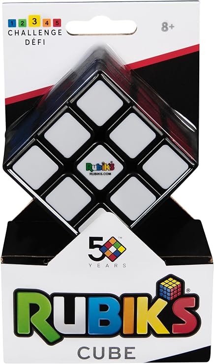 Rubiks Cube, The Original 3x3 Colour-Matching Puzzle, Classic Problem-Solving Cube