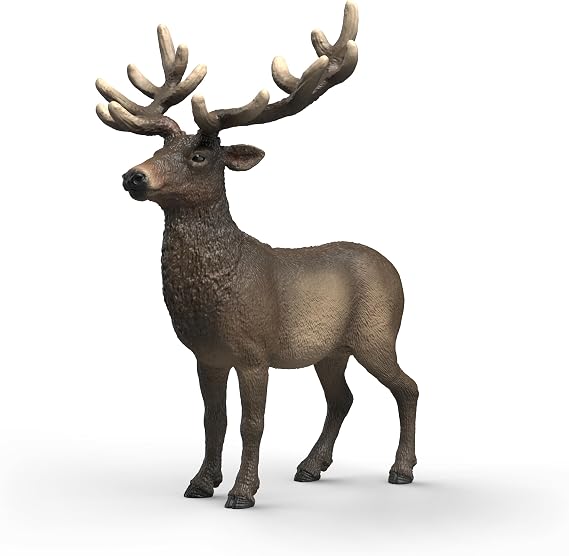 Schleich Wild Life - Elk Toy Figurine - Kids Ages 3+ | 14992