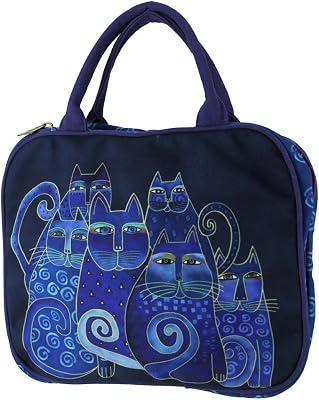 Laurel Burch Feline Friends Cosmetic Travel Tote