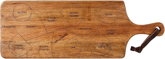 CHARCUTERIE SERVING BOARD 10" x 28"