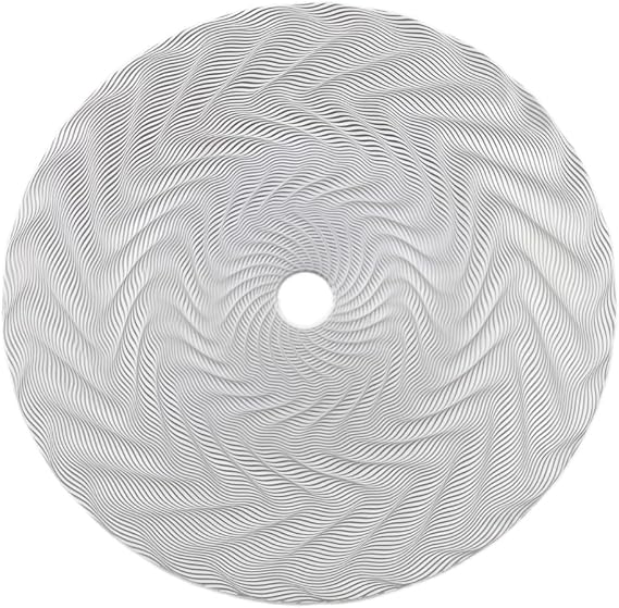 28.5mm Watch Dial 3D Wave Pattern Face Matte Finish No Date NH35 8215 2824 Movement Modding Parts for Seiko/Rolex - 1 2813-28.5MM