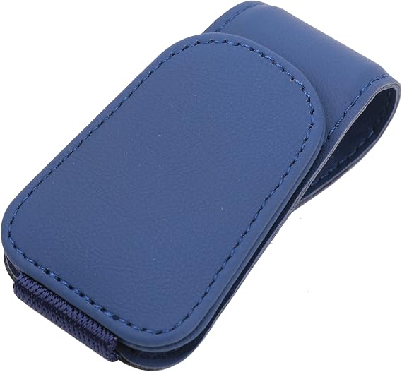 Sunglass Holder for Car Sun Visor Sunglasses Clip Car accessories -Blue