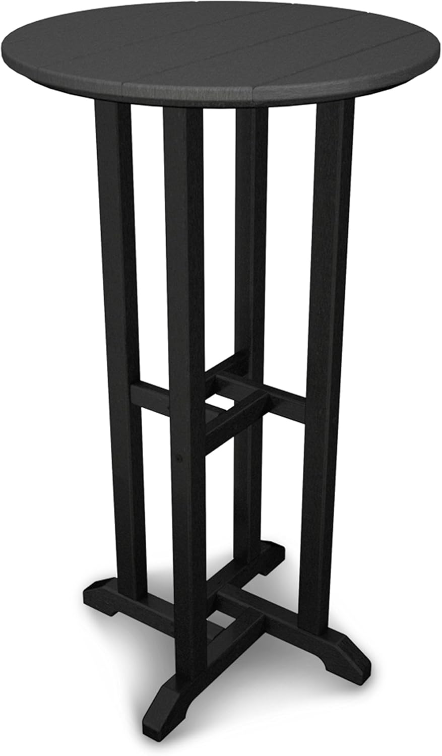 POLYWOOD® Bar Table, BlackSlate Grey