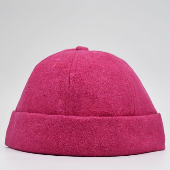 Etnik Desen Kısa Docker Şapka Vintage Cap Kasket