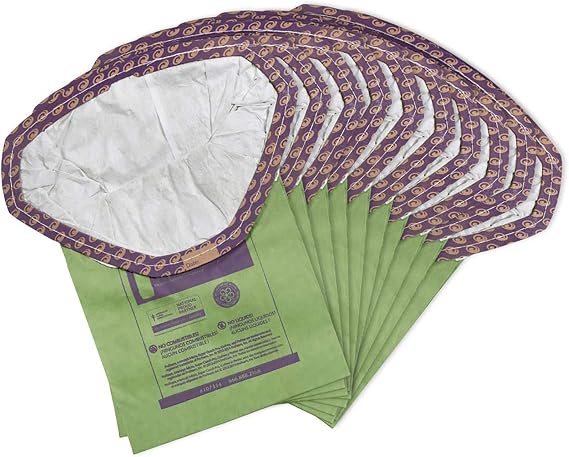 ProTeam 6 qt. Intercept Micro Filter Bag, OPEN Collar, 10 pk: Super Coach Pro 6, ProVac FS 6, GoFit 6, GoFit 6 PLUS and GoFree Flex Pro II (#107314)