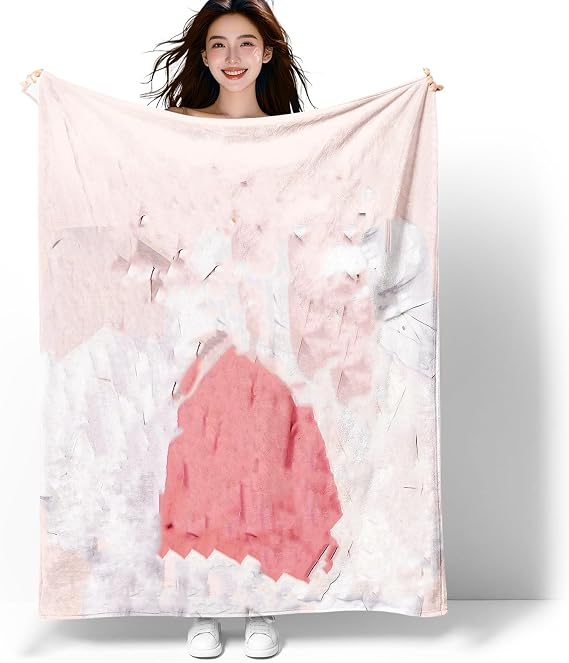 PQKL-party Blanket, Throw Blanket Flannel Throw for Lounging Travel Outdoor,130cm*150cm