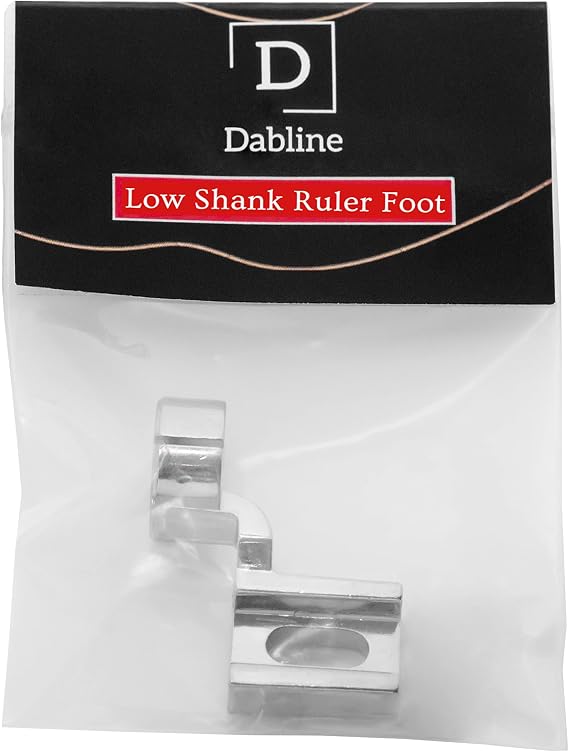 DABLINE Low Shank Free Motion Quilting Ruler Foot