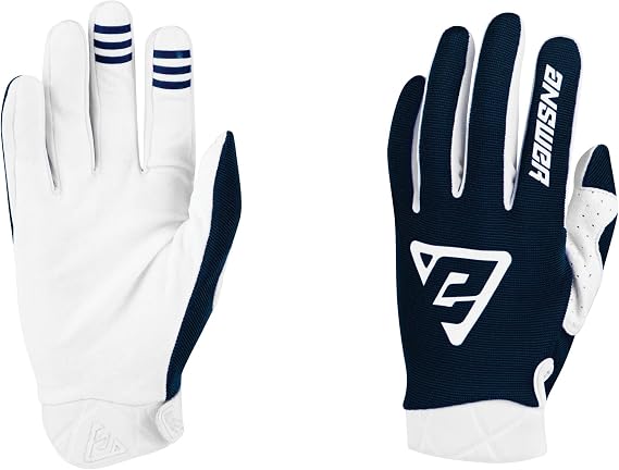 447829 A23 Peak Gloves: Navy/White, M