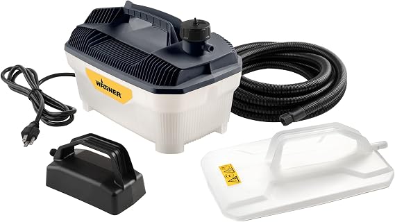 Wagner Spraytech 725 Wallpaper Steamer for Easy Removal, 2 Steam Plates | Two steam plates support wallpaper removal across large wall areas and smaller detail sections.