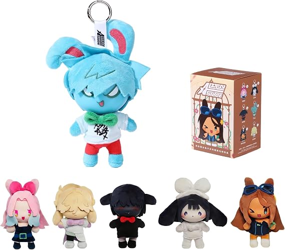 YJacuing Alien Stage Rabbit Series Blind Box Vinyl Plush Keychain, Anime ALNST Officially Licensed Mystery Bag Charm Pendant