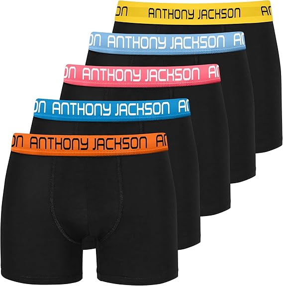 Anthony Jackson Lycra 5 Box Premium Men's Modal Boxer