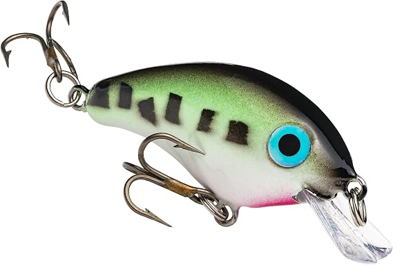 Strike King Bitsy Pond Minnow Crankbait Fishing Lure, 3/32 oz, Irresistible to Fish