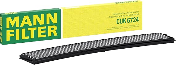 Mann-Filter CUK 6724 Cabin Filter With Activated Charcoal for select BMW models