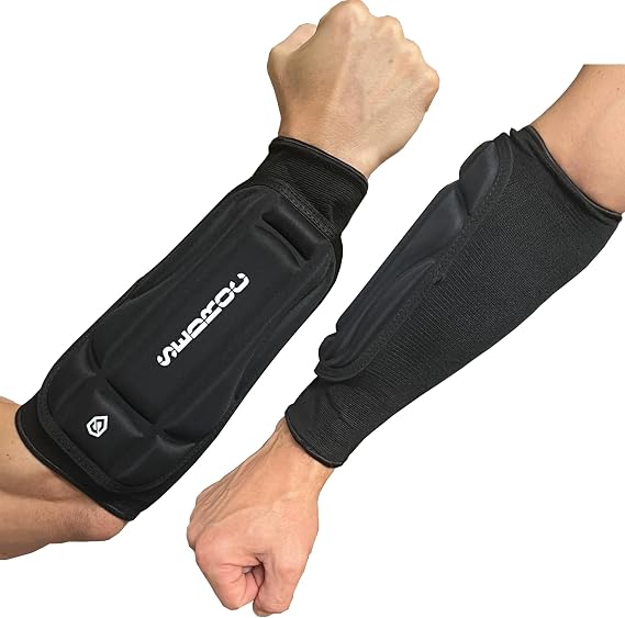 Sedroc Pro Forearm Guards Padded Sleeves with Arm Pads - Pair