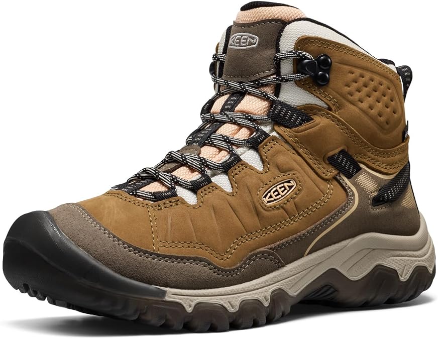 KEEN Women's Targhee 4 Mid Height Durable Comfortable Waterproof Hiking Boots
