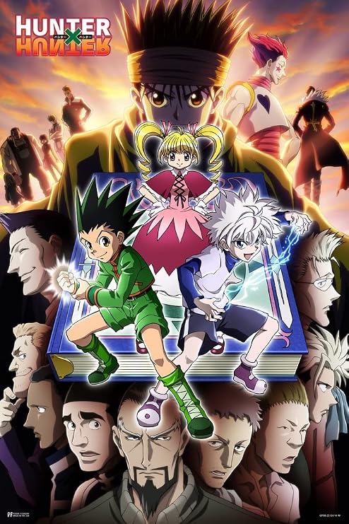 HxH Poster Hunter X Hunter Anime Decor Phantom Troupe Greed Island Japanese TV Show Merch For Kids Room Bedroom Manga Characters Decoration Cool Wall Art Print Poster 12x18