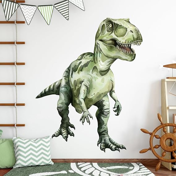 Large Dinosaur Wall Decals T-Rex Dino Stickers for Kids Room
