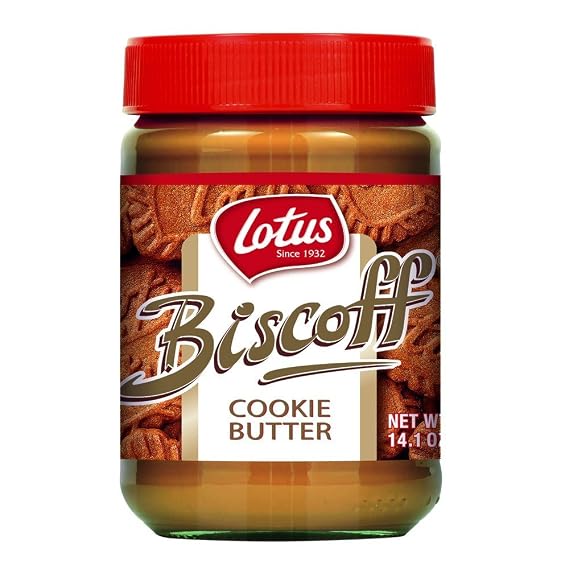 Lotus Biscoff | Cookie Butter Spread | Creamy | non-GMO + Vegan | 14 Ounce (1 Count)