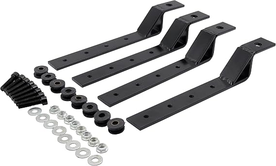 YHMOTO Motorcycle Universal Hard Saddlebag Mounting Bracket Kit | for Harley,Honda,Suzuki,Kawasaki Motorcycle Cruiser Models,Heavy Duty Adjustable Saddlebag Support Mounting Bracket