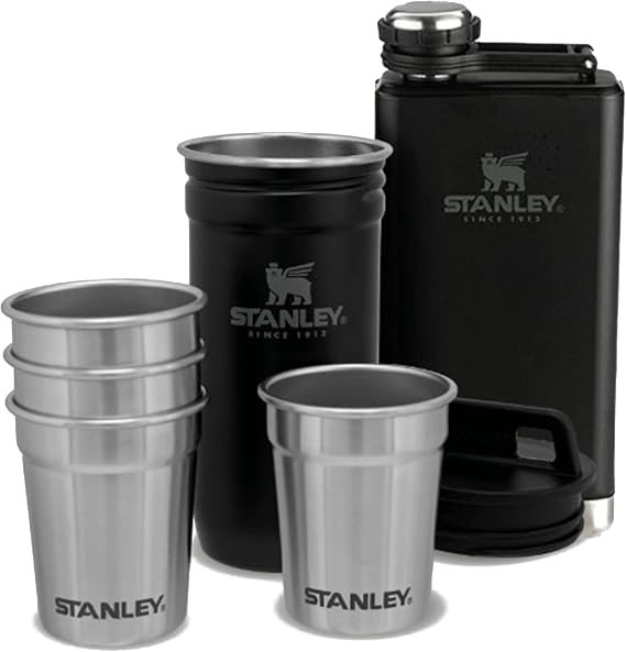Stanley Klasik Çelik Shot Bardak ve Matara Seti