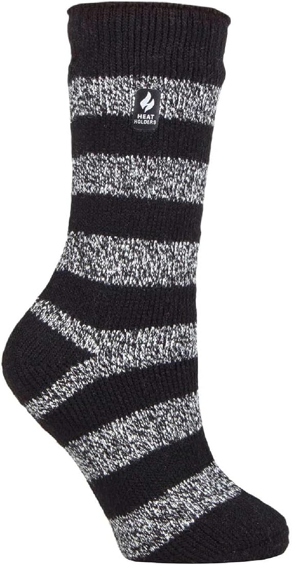 HEAT HOLDERS - Ladies Thermal Socks for Winter | Outdoor & Indoor Socks | Cuddly & Fluffy | Gifts for Women (4-8)