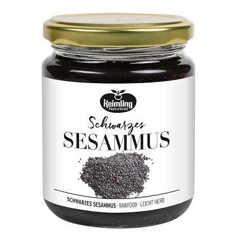 Black Sesame Sauce 100% Natural Organic Raw – 250g