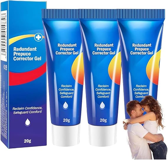 Phimosis Cream for Adults, Natural Phimosis Correction Gel, Gentle Easy Recovery, Male Foreskin Phimosis Correction Care Gel Phimosis Cream for Adults Fast and Gentle (3)