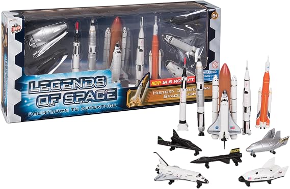 Legends of Space : Countdown to Adventure - History of American Space Flight, 10 piece set