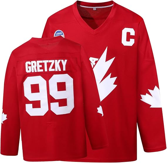 Men's Team Coupe Canada Cup Ice Hockey Jersey Stitched
