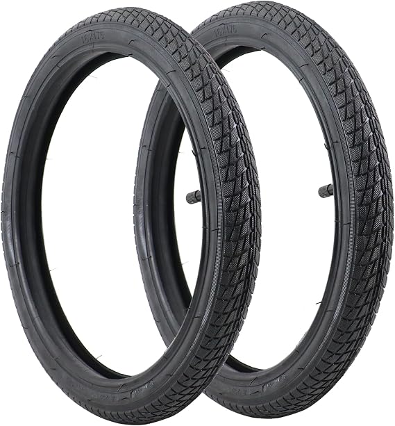 2 set 161.75 Tires and Inner Tubes,16" Rear Wheel Replacement Inner Tubes and Tires Compatible with SE/Pro/Flex/SU/Ironman Gear Jogging Troller Models BOB 3-Wheeler