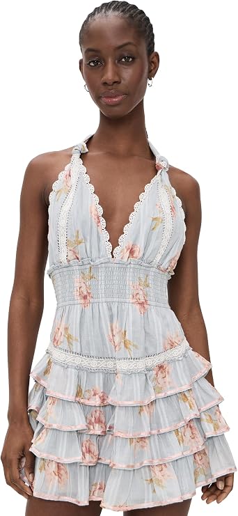 LOVESHACKFANCY Women's Kerch Mini Dress