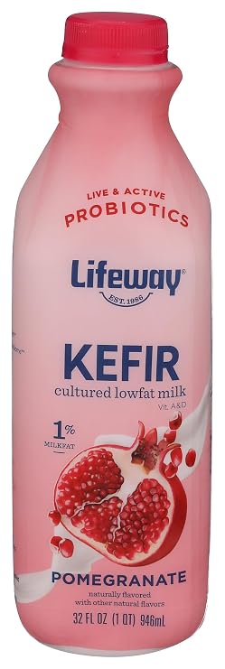 Lifeway, Kefir Pomegranate Low Fat, 32 Fl Oz