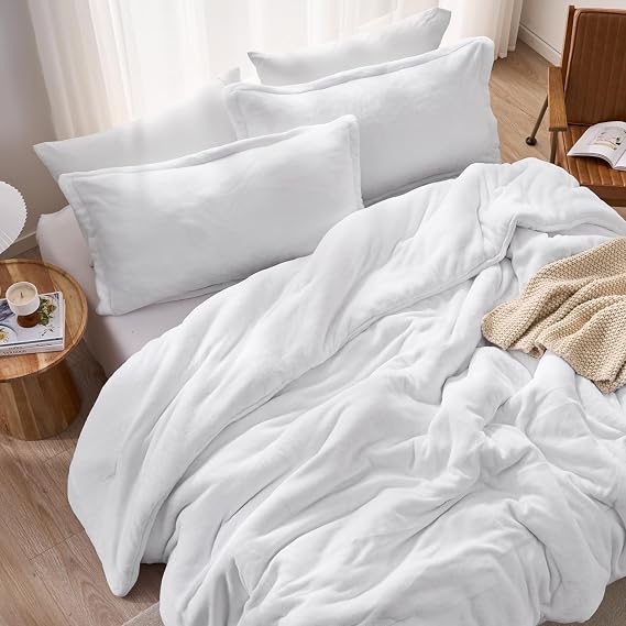 Coma Inducer Get Under Me Alaskan King Comforter Set - White