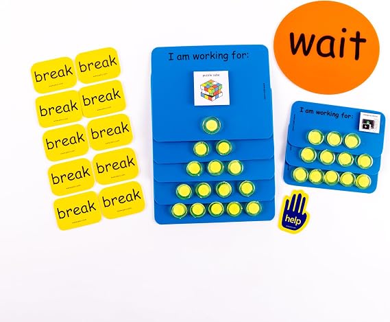 PECS Visual Strategies Tool Kit (Blue)