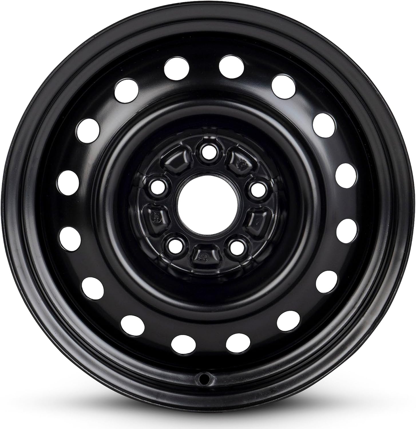 For 2003-2008 Honda Pilot 16 Inch Painted Black Steel Rim - OE Direct Replacement - Road Ready Car Wheel