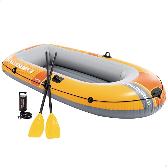 Intex Challenger 2 tekne seti 66312NP (şişirilmiş, 236 x 114 x 41 cm)