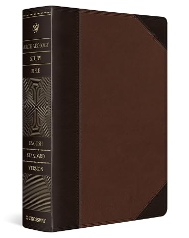 ESV Archaeology Study Bible (TruTone, Brown/Walnut, Portfolio Design): Holy Bible, English Standard Version