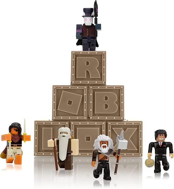 Roblox Action Collection - Series 10 Mystery Figure 6-Pack Includes 6 Exclusive Virtual Items