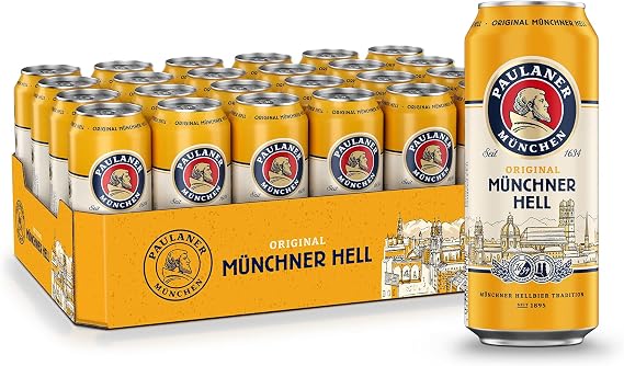 Paulaner Original Munich Light Disposable (24 x 0.5 L)