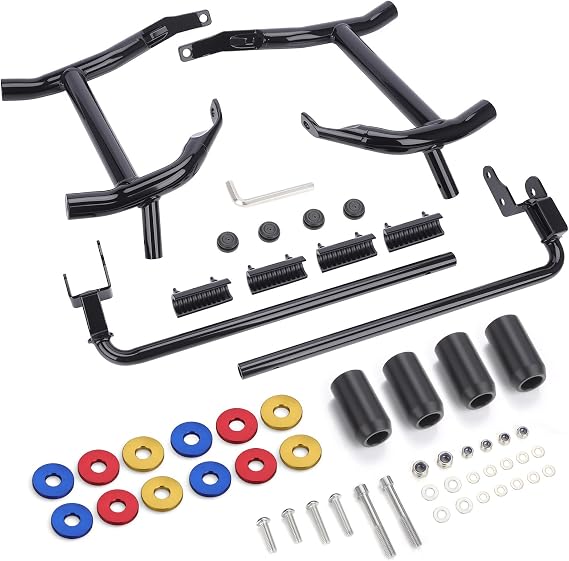 Heavy-Duty Saddlebag Guard Crash Bar for Harley Davidson Touring Street Glide Road Glide FLTRX FLHX FLHXU FLHXSE FLTRXSE FLTRXSTSE (2023-2025) Motorcycle Engine Guard Bracket