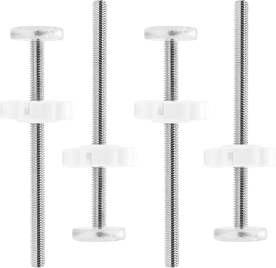 M8 Pressure Mounted Bolts for Stair Gate Spindle Rods Screw Extention Bolts | Stairgate Fittings Parts Replacement for Baby and Pet Safety Gate Stairs 8MM*125MM