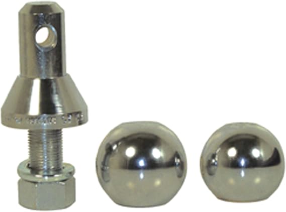 904B Nickel-Plated Shank with 2 Balls - 1"