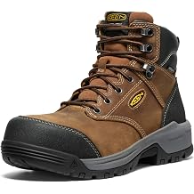 KEEN Utility Men's Evanston 6" Composite Toe Waterproof Leather Durable Construction Work Boot